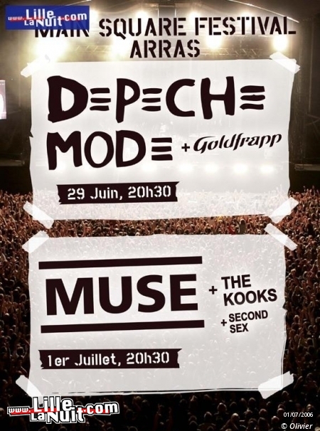 Depeche Mode & Goldfrapp sur la Grand Place d’Arras en live - photo n°43