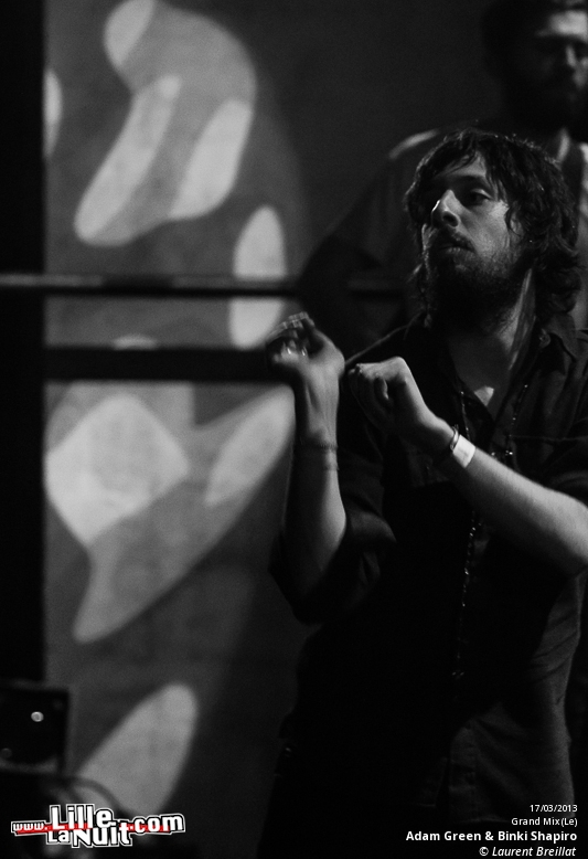 Adam Green & Binki Shapiro + Head Full of Flames au Grand Mix en live - photo n°15