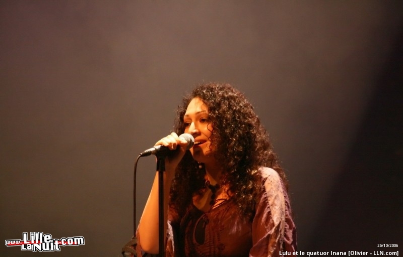 Lulu et le quatuor Inana à l&rsquo;Aéronef en live - photo n°33