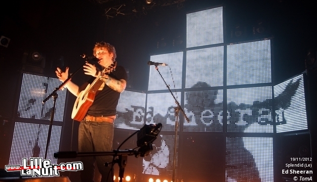 Ed Sheeran + Passenger au Splendid de Lille en live - photo n°15