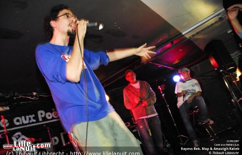 Rayess Bek, Map & Amazigh Kateb à La Cave aux Poètes en live - photo n°9