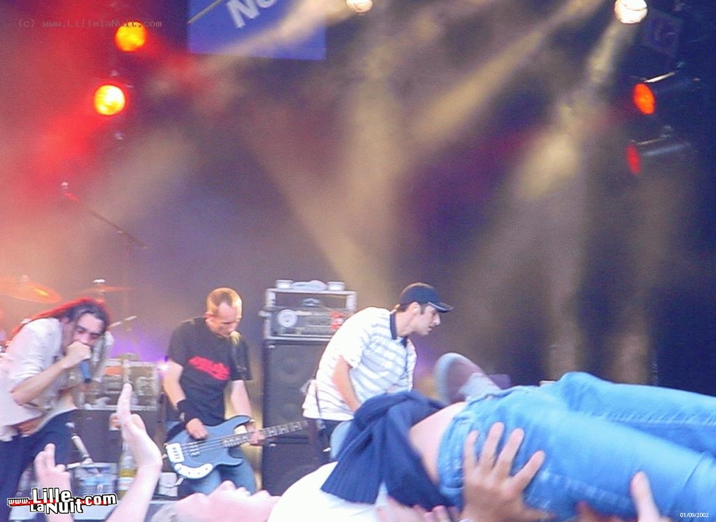 Concert de Mass Hystéria – Braderie de Lille 2002 en live - photo n°21