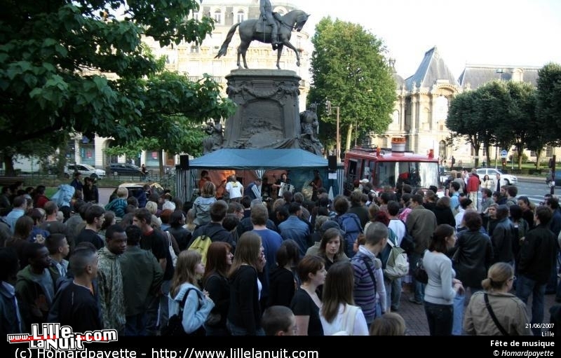 Fête de la Musique 2007 à Lille en live - photo n°33