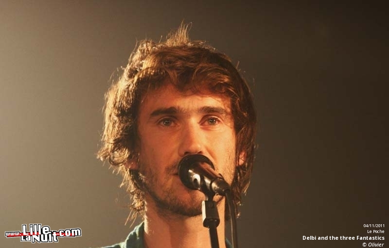 Delbi & the Three Fantastic + Damien Robitaille au Poche de Béthune en live - photo n°15
