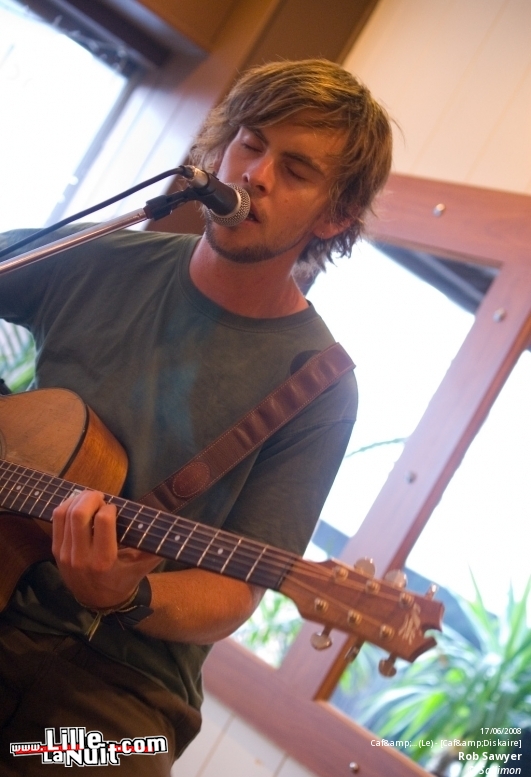 Rob Sawyer au Café Diskaire en live - photo n°3