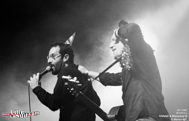 Barcella, Oldelaf & Monsieur D, As de Trêfle à l’Aéronef – Le Père Noël est-il un Rocker ? en live - photo n°29