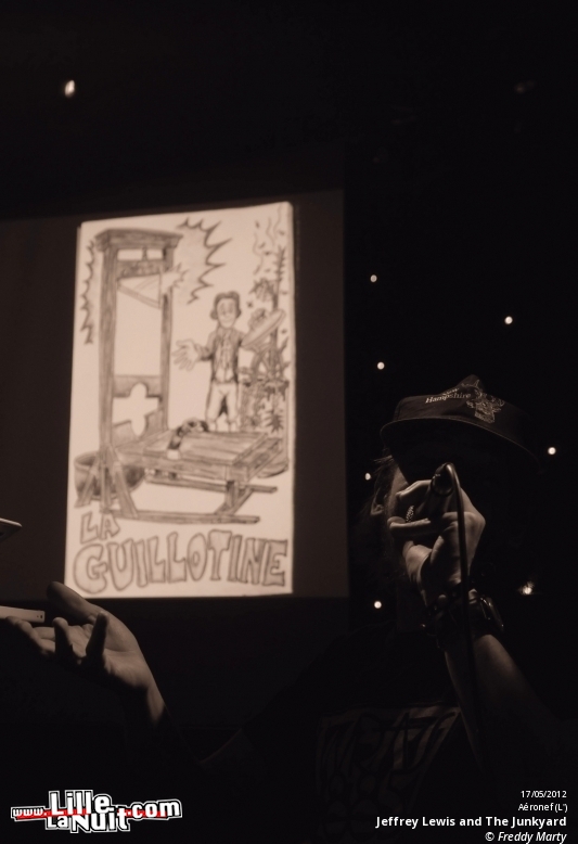 Jeffrey Lewis & The Junkyard + Louis Aguilar & The Crocodile Tears + Johan Asherton à l’Aéronef en live - photo n°1