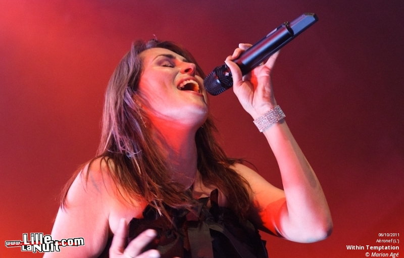 Within Temptation + Triggerfinger à l’Aéronef en live - photo n°4