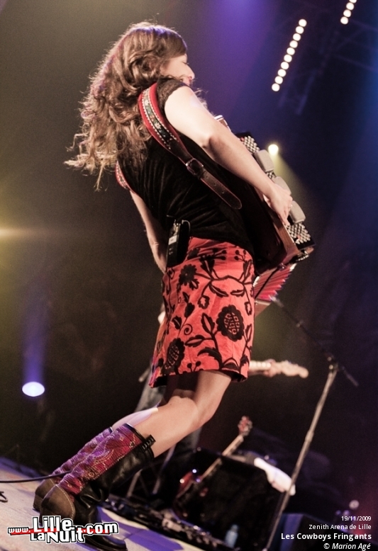 Les Cowboys Fringants au Zénith en live - photo n°14