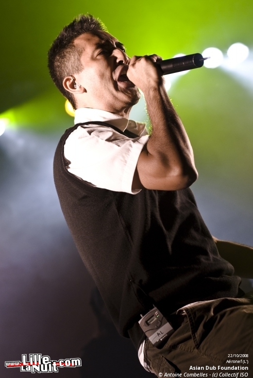 Asian Dub Foundation + Voicst en live - photo n°22