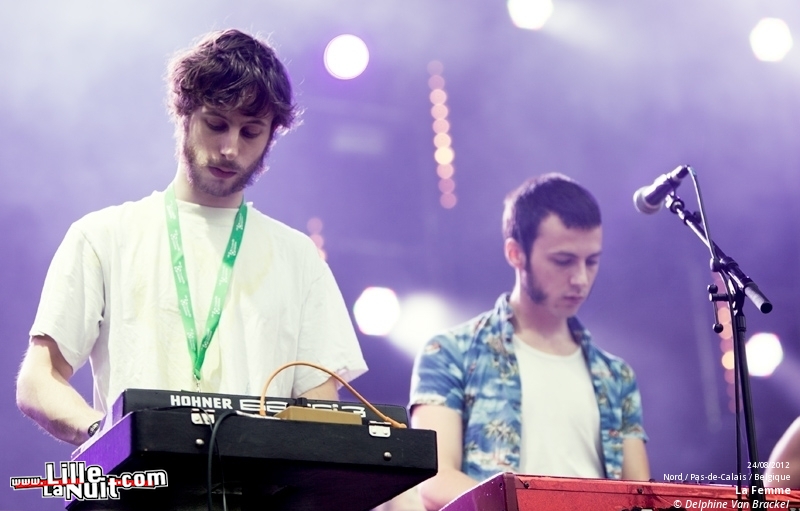 Le Cabaret Vert 2012 – jour 2 (part 1) : La Femme, The Dandy Warhols, etc. en live - photo n°1
