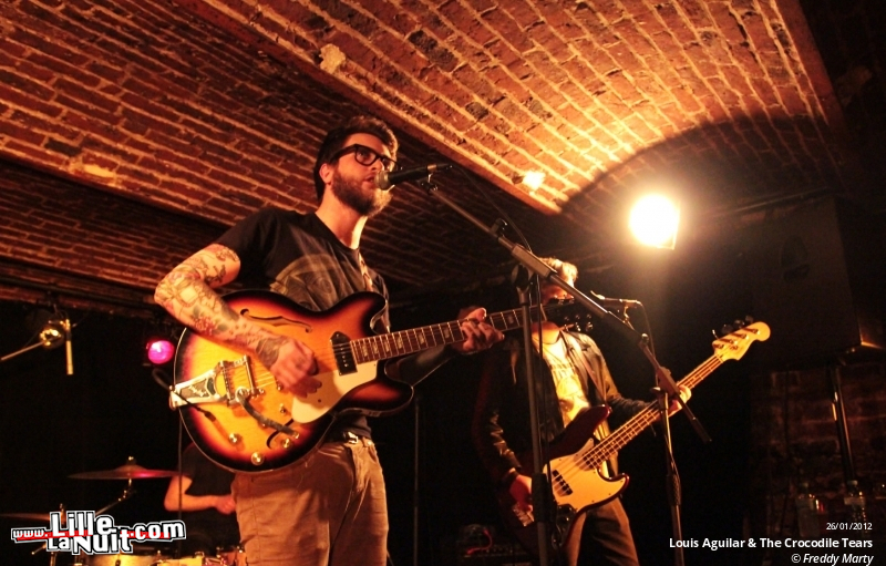 Louis Aguilar & The Crocodile Tears + Tom Souville au Biplan en live - photo n°5