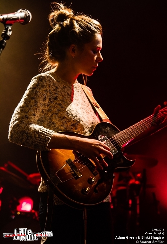 Adam Green & Binki Shapiro + Head Full of Flames au Grand Mix en live - photo n°10