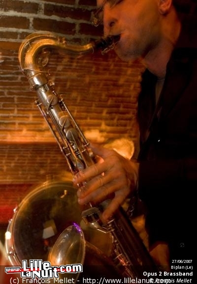 Opus 2 Brassband au Biplan en live - photo n°4