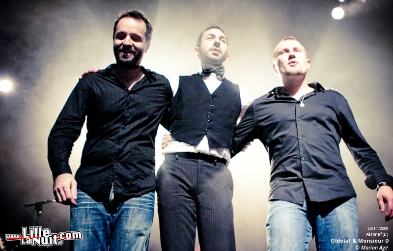 Barcella, Oldelaf & Monsieur D, As de Trêfle à l’Aéronef – Le Père Noël est-il un Rocker ? en live - photo n°25