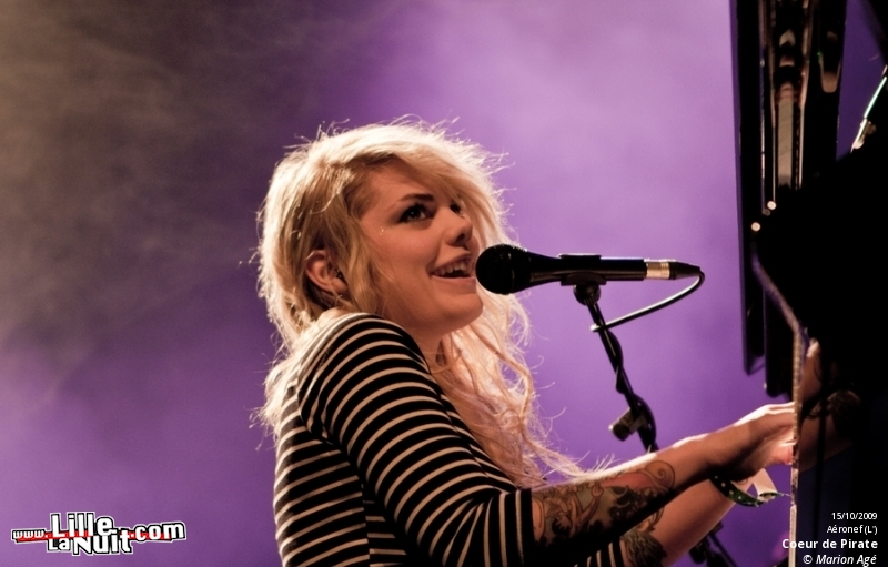 Coeur de Pirate & Ignatus à l’Aéronef en live - photo n°18