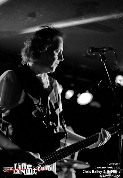 Lieutenant Cobb + Chris Bailey & H-Burns à la Cave aux Poètes en live - photo n°2