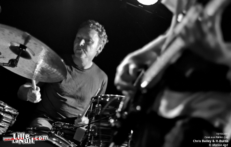 Lieutenant Cobb + Chris Bailey & H-Burns à la Cave aux Poètes en live - photo n°8