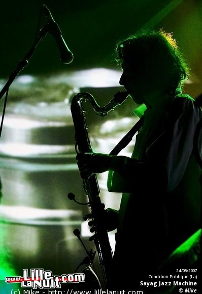 Gong Gong et Sayag Jazz Machine à la Condition Publique en live - photo n°9