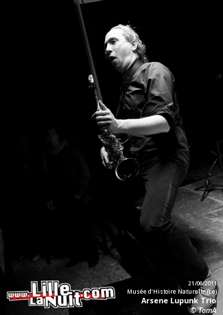 Fête de la musique 2011 au Musée d’histoire naturelle de Lille – Delbi, Aristide & Jean Zegares, Arsene Lupunk Trio en live - photo n°18