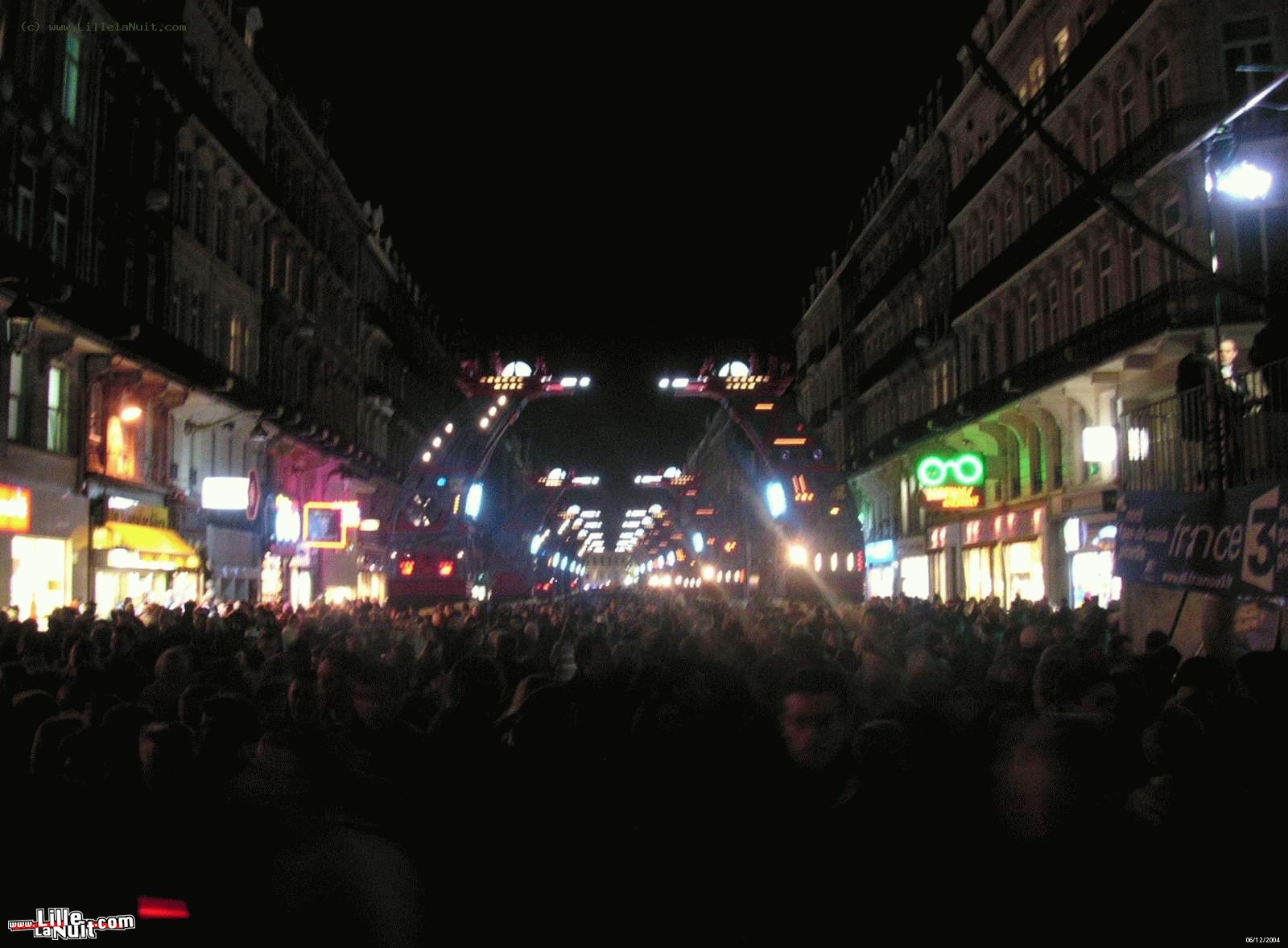 Soirée d’ouverture de Lille 2004 en live - photo n°24