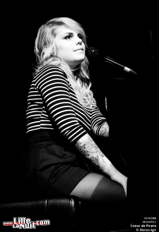 Coeur de Pirate & Ignatus à l’Aéronef en live - photo n°7