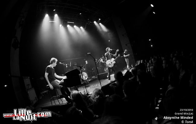 Absynthe Minded + Melanie de Biasio au Grand Mix en live - photo n°23