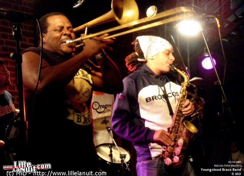 Youngblood Brass Band à la Maison Folie de Moulins en live - photo n°4