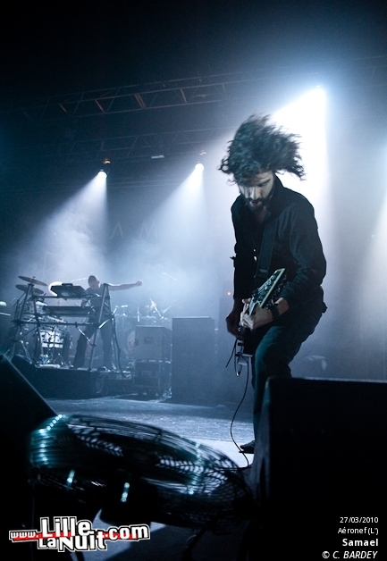 Arch Enemy, Samael, Dylath Leen & Klang!!! à l’Aéronef en live - photo n°29
