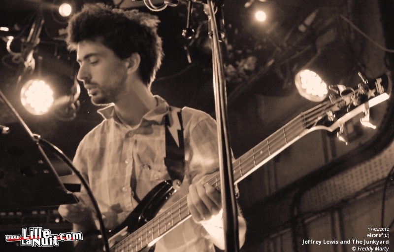 Jeffrey Lewis & The Junkyard + Louis Aguilar & The Crocodile Tears + Johan Asherton à l’Aéronef en live - photo n°14
