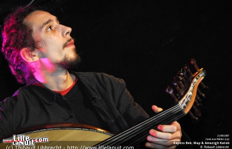 Rayess Bek, Map & Amazigh Kateb à La Cave aux Poètes en live - photo n°15