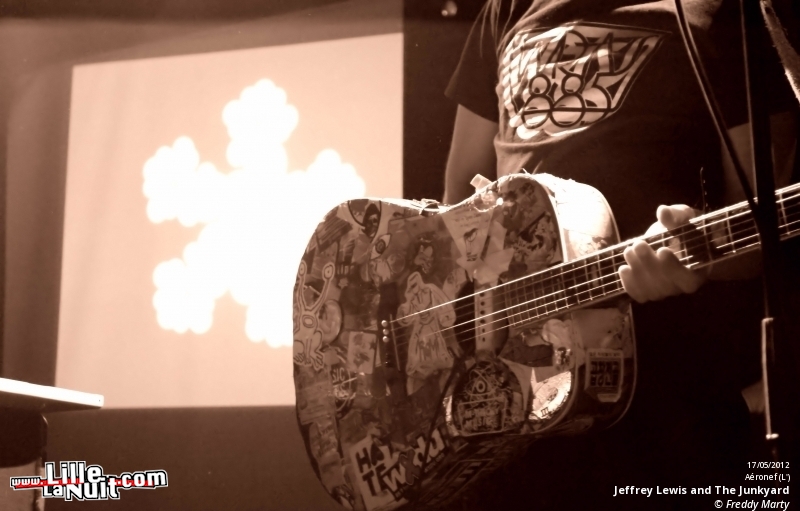 Jeffrey Lewis & The Junkyard + Louis Aguilar & The Crocodile Tears + Johan Asherton à l’Aéronef en live - photo n°9