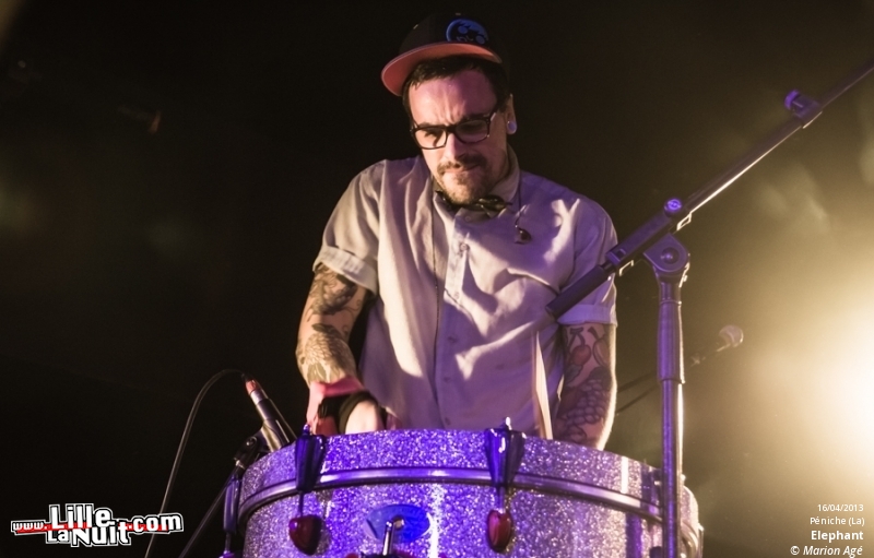 Elephant à la Péniche de Lille – Les Paradis Artificiels en live - photo n°3