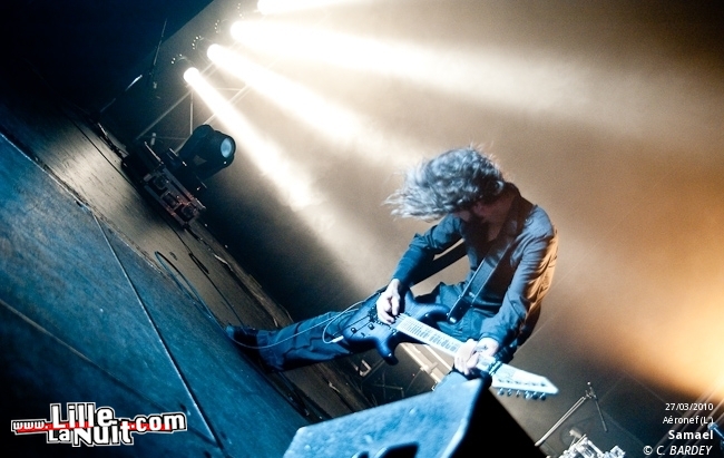 Arch Enemy, Samael, Dylath Leen & Klang!!! à l’Aéronef en live - photo n°41