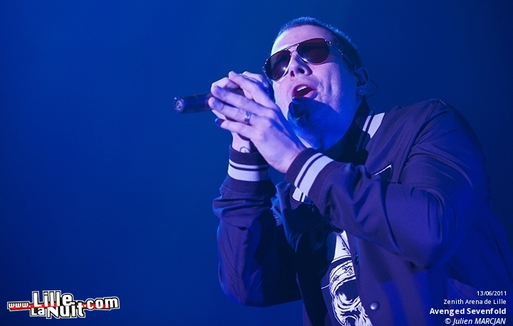 Avenged Sevenfold + Seven au Zénith en live - photo n°15