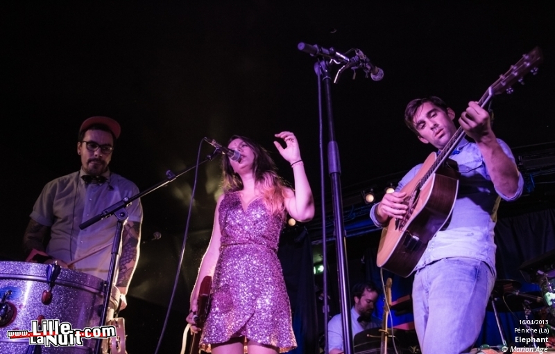 Elephant à la Péniche de Lille – Les Paradis Artificiels en live - photo n°4