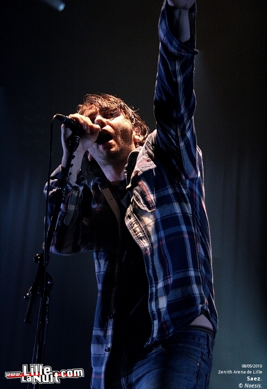 Saez au Zénith en live - photo n°12