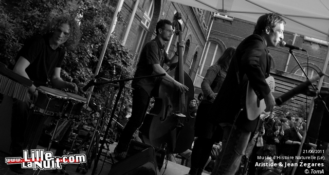 Fête de la musique 2011 au Musée d’histoire naturelle de Lille – Delbi, Aristide & Jean Zegares, Arsene Lupunk Trio en live - photo n°53