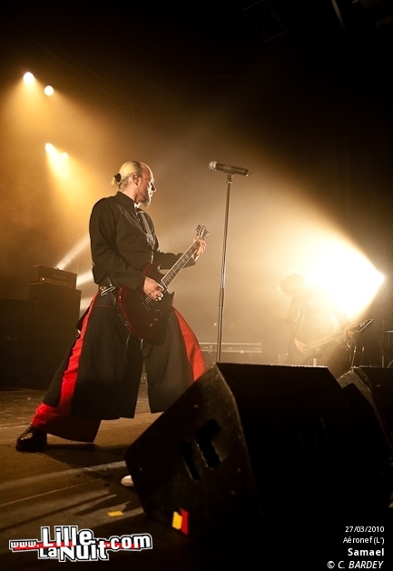 Arch Enemy, Samael, Dylath Leen & Klang!!! à l’Aéronef en live - photo n°35