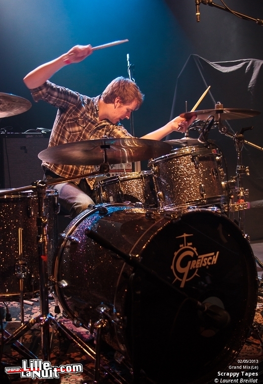 The Jim Jones Revue + Scrappy Tapes au Grand Mix en live - photo n°33