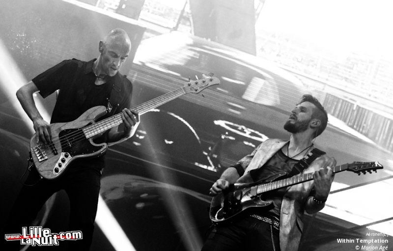 Within Temptation + Triggerfinger à l’Aéronef en live - photo n°1