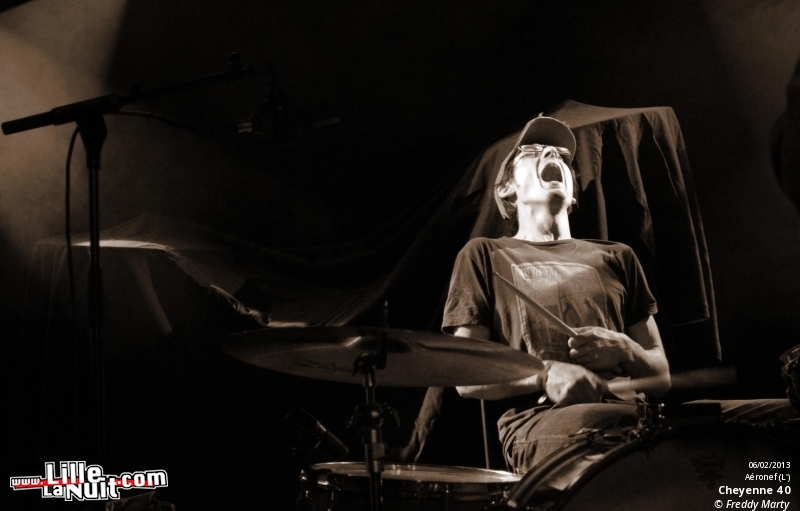 Cheyenne 40 + Metz à l’Aéronef en live - photo n°23