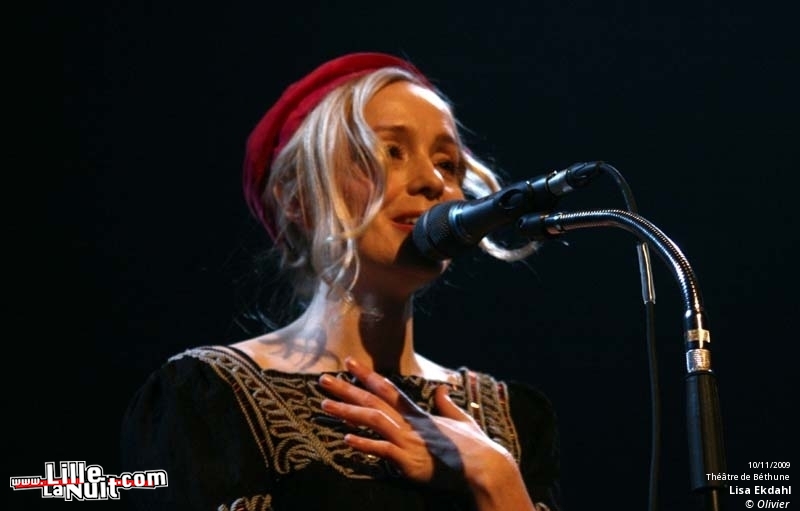 Lisa Ekdahl au théatre municipal de Béthune en live - photo n°2
