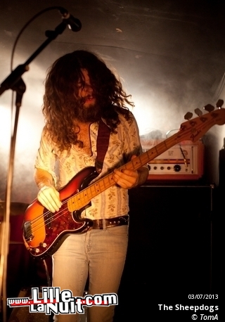 The Sheepdogs à La Peniche en live - photo n°8
