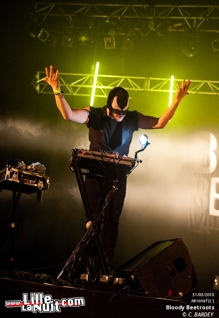 Bloody Beetroots & Something à la mode à l’Aéronef en live - photo n°15
