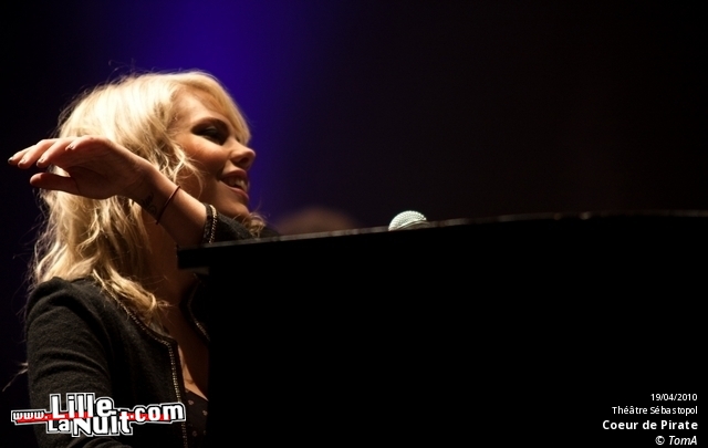 Coeur de Pirate & Fredrika Stahl au Théâtre Sebastopol en live - photo n°25