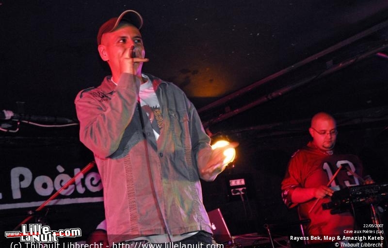 Rayess Bek, Map & Amazigh Kateb à La Cave aux Poètes en live - photo n°11