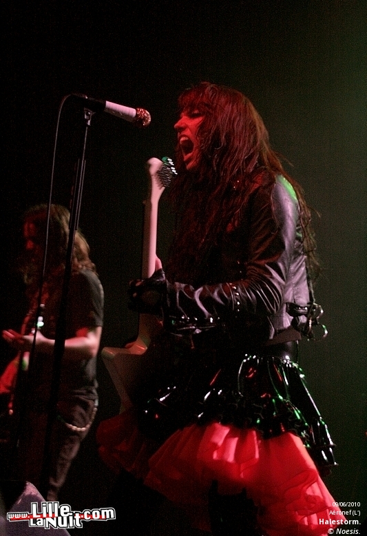 Megadeth & Halestorm à l’Aéronef en live - photo n°39