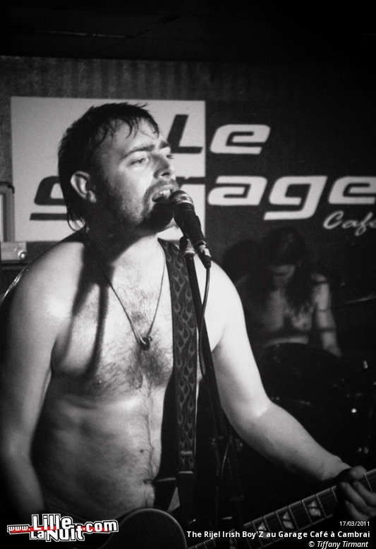 Rijel Irish Boy&rsquo;Z au Garage Café à Cambrai en live - photo n°3