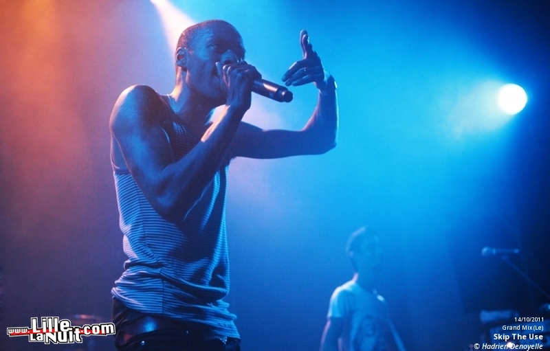 Skip The Use au Grand Mix en live - photo n°2